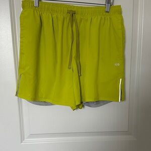 DSG Men's Lime Green Athletic Shorts